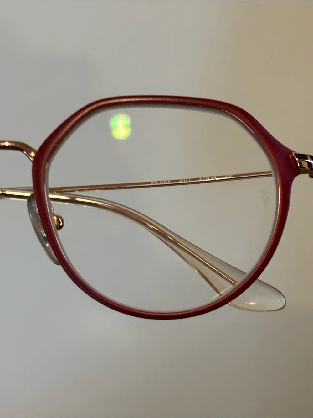 Ray-Ban RB1058 round metal frame eyeglasses